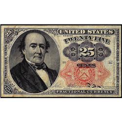 1874 Twenty Five Cents Fifth Issue Fractional Currency Note