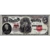 Image 1 : 1907 $5 Woodchopper Legal Tender Note