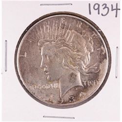 1934 $1 Peace Silver Dollar Coin