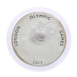 2012 Great Britain Ten Pounds London Olympic Games 5 Oz. Silver Coin