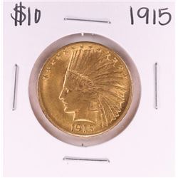 1915 $10 Indian Head Eagle Gold Coin