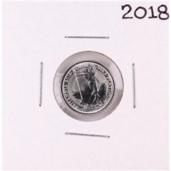 2018 United Kingdom Britannia 1/10oz Platinum Coin