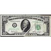 Image 1 : 1950 $10 Federal Reserve Multiple Gutter Fold ERROR Note