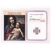 Image 1 : 1552 KB Hungary Denar 'Madonna and Child' Coin NGC F15 w/ Story Box