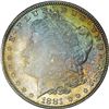 Image 4 : 1881-S $1 Morgan Silver Dollar Coin PCGS MS64 Amazing Toning