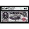 Image 1 : 1917 $2 Legal Tender Note Fr.60 PMG Choice Uncirculated 64