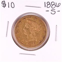 1886-S $10 Liberty Head Eagle Gold Coin