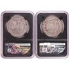 Image 2 : Lot of 1891 & 1892-O $1 Morgan Silver Dollar Coins NGC Genuine