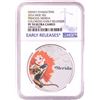 Image 1 : 2016 Proof $2 Disney Princess Merida 1oz Silver Coin NGC PF70 Ultra Cameo