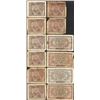 Image 2 : Lot of (12) Miscellaneous Japan Yen Military Currency Notes