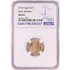 Image 1 : 2018 $5 American Gold Eagle Coin NGC MS69 Early Releases