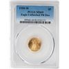 Image 1 : 1999-W $5 American Gold Eagle Coin PCGS MS69 Unfinished PR Die