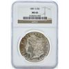 Image 1 : 1881-S $1 Morgan Silver Dollar Coin NGC MS65