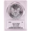 Image 2 : 2018 $1 American Silver Eagle Coin PCGS MS69 First Strike