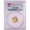 Image 1 : 2010 $5 American Gold Eagle Coin PCGS MS70 First Strike