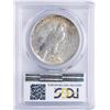 Image 2 : 1923 $1 Peace Silver Dollar Coin PCGS AU Details AMAZING Color