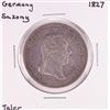 Image 1 : 1827 Germany Saxony Taler Coin