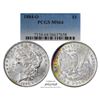 Image 1 : 1884-O $1 Morgan Silver Dollar Coin PCGS MS64 Amazing Toning