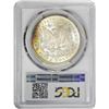 Image 3 : 1884-O $1 Morgan Silver Dollar Coin PCGS MS64 Amazing Toning