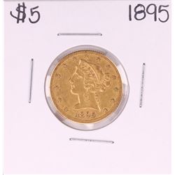 1895 $5 Liberty Head Half Eagle Gold Coin