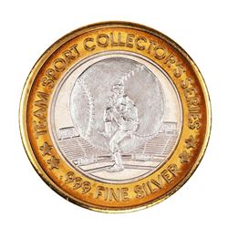 .999 Silver Station Casino St. Charles, Missouri $10 Limited Edition Gaming Token