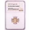 Image 1 : 2019-W $5 Proof American Gold Eagle Coin NGC PF69 Ultra Cameo