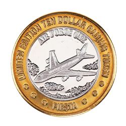 .999 Silver Fiesta Casino and Hotel $10 Casino Limited Edition Gaming Token