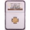 Image 1 : 2008P $15 Australia Proof Koala Gold Coin NGC PF70 Ultra Cameo