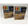 Image 1 : Kind Breakfast Almond Butter Bars (2 x 200g)