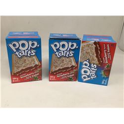 Strawberry Flavour Pop-tarts (3 x 8)