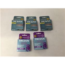 Lot of Trojan Condoms (5 x 3)