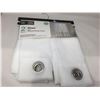 Image 1 : Sheer Lora Grommet Window Panels (76in x 84in)