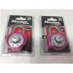 Master Lock- Pink Combination Locks