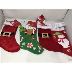 Set of 4 Stockings