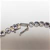 Image 3 : Silver Tanzanite(4.8ct) Bracelet (~weight 10.74g), Insurance Value $1190