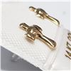 Image 2 : 14K Yellow Gold Earrings, Suggested Retail Value $120
