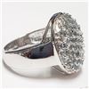 Image 2 : Silver Aquamarine Ring (~Size 9)(Ring is resizable for $40) (~weight 9g), Suggested Retail Value $40