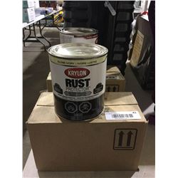 Case of Krylon Rust Protector Gloss Ivory Enamel (2 x 946mL)