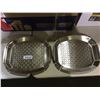 Image 1 : Stainless Steel Centerpiece Lot of 2