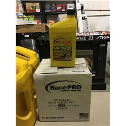 Case of Race Pro 5W-30 Motor Oil (6 x 946mL)