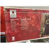 Image 2 : Home Accents Holiday 4-Piece Pre-Lit Entryway Set (Tree, Wreath, Garland)