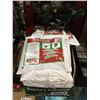 Image 1 : Case of Santa Solution Degradable Large Heavy-Duty Christmas Tree Skirt and Removal Bags (144" Circ.