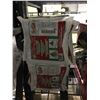 Image 1 : Case of Santa Solution Degradable Large Heavy-Duty Christmas Tree Skirt and Removal Bags (144" Circ.