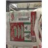 Image 2 : Case of Santa Solution Degradable Large Heavy-Duty Christmas Tree Skirt and Removal Bags (144" Circ.