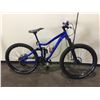 Image 1 : BLUE AVANTI 8-SPEED FULL SUSPENSION MOUNTAIN BIKE W/ FULL DISC BRAKES