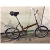 Image 1 : BROWN TWENTY SINGLE SPEED COLLAPSIBLE BIKE