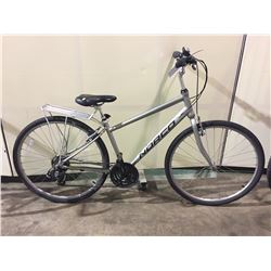 SILVER NORCO 21-SPEED CRUISER BIKE