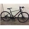 Image 1 : BLACK HARO 16-SPEED ROAD BIKE W/ FULL DISC BRAKES