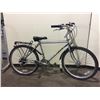 Image 2 : 2 BIKES - RED SUPERCYCLE 6-SPEED CRUISER BIKE, SILVER MIELE 18-SPEED CRUISER BIKE
