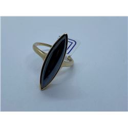 10K RING HEMATITE